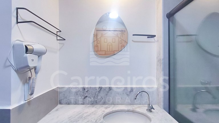 Studio em Resort | Pé na Areia (D219)