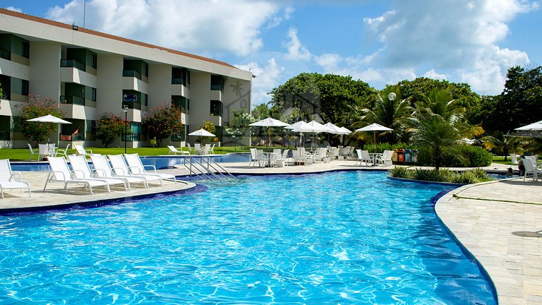 Flat 1 Quarto - Carneiros Beach Resort (B19-D)