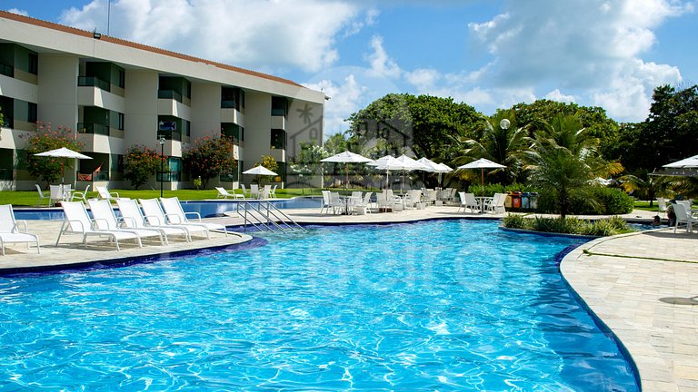 Flat 1 Quarto - Carneiros Beach Resort (B16-D)