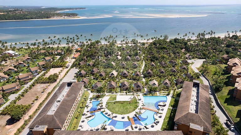 Flat no Eco Resort Praia dos Carneiros (X05)