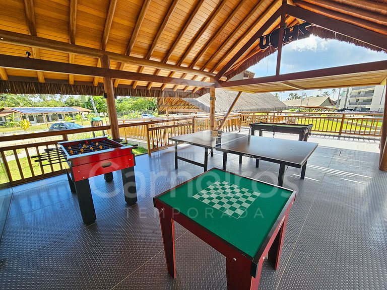 Studio no Carneiros Atlântico - Pé na areia (D113)