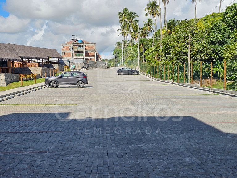 Studio no Carneiros Atlântico - Pé na areia (D113)