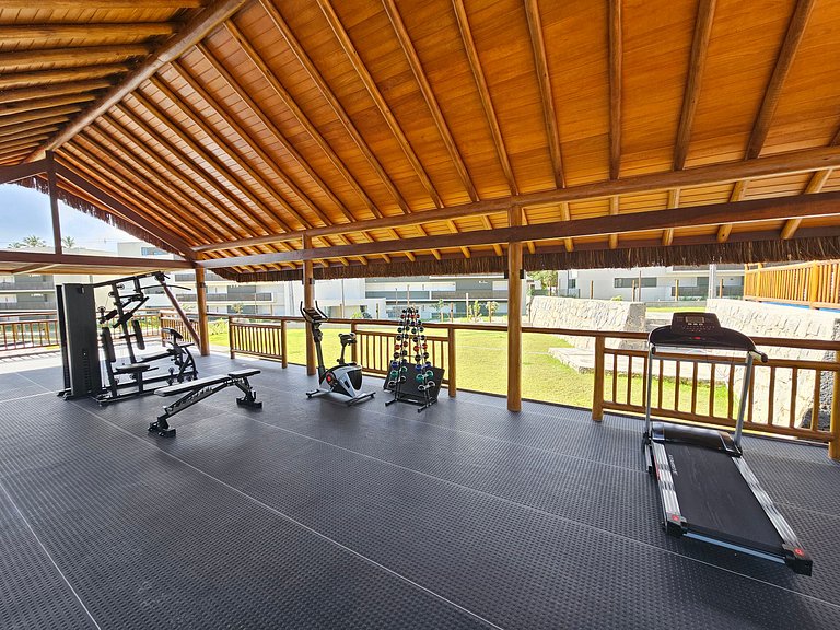 Studio no Carneiros Atlântico - Beira-Mar (D122)