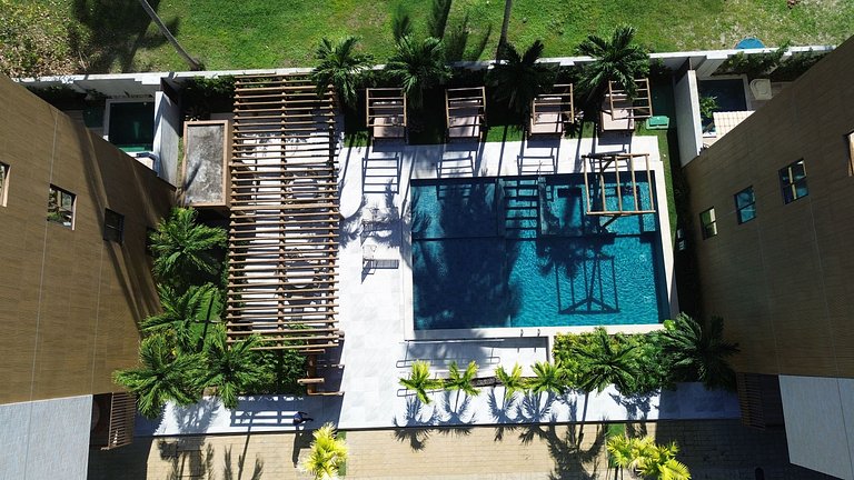 Duplex 3 Quartos com Piscina Privativa (C01-4)