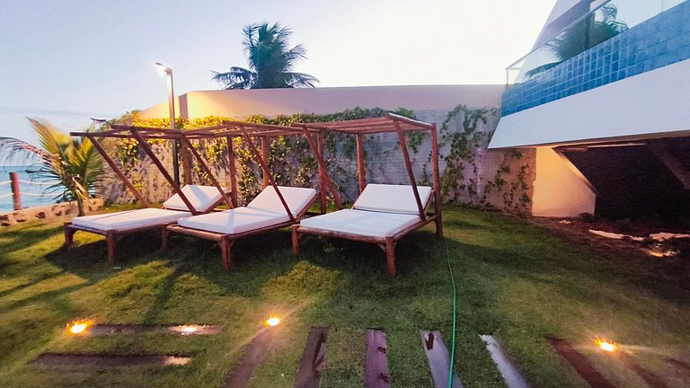 Pé na Areia no Prime Beach Tamandaré
