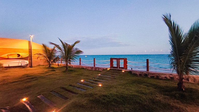 Pé na Areia no Prime Beach Tamandaré