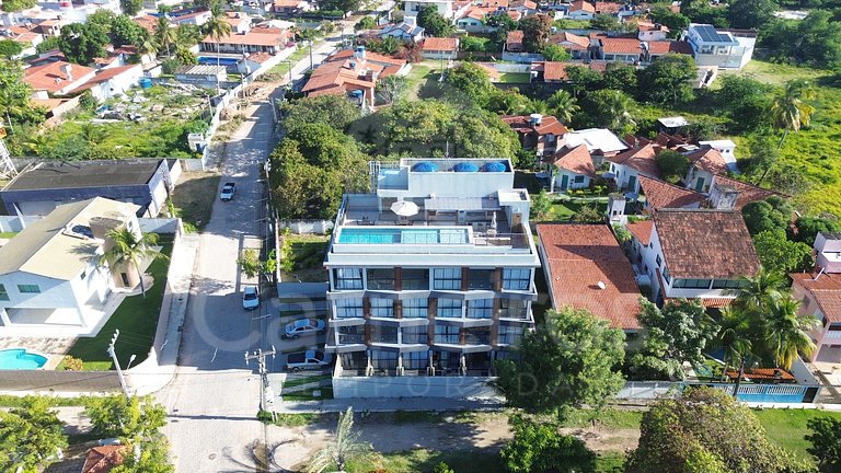 Studio no Nawa Residence - Praia de Tamandaré(A03)