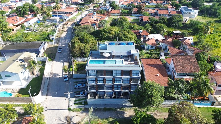 Studio no Nawa Residence - Praia de Tamandaré(A04)