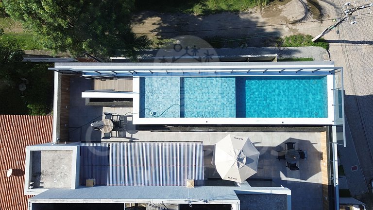 Studio no Nawa Residence - Praia de Tamandaré(A03)