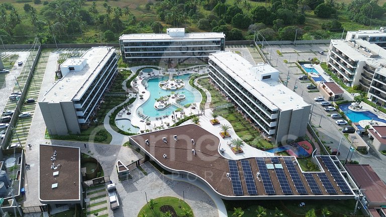 Studio Vista Piscina no Beach Class Verano (C15-2)