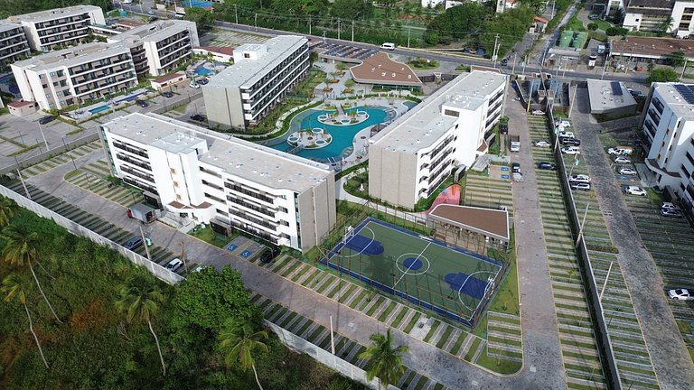 Flat Vista Piscina no Beach Class Verano (A06-1)