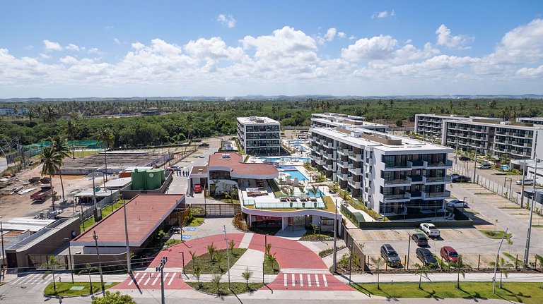 Flat com Vista Piscina no Makia Beach (A4-1)