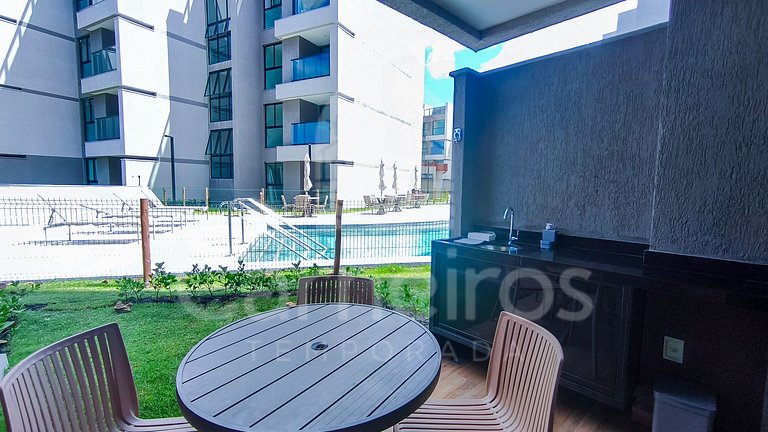 Studio Charmoso | Vista Piscina (X03-D)