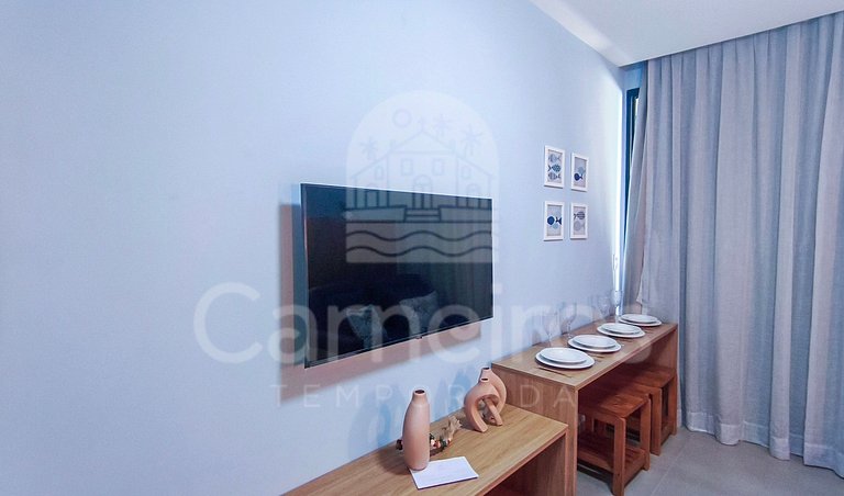 Studio Charmoso | Vista Piscina (X03-D)