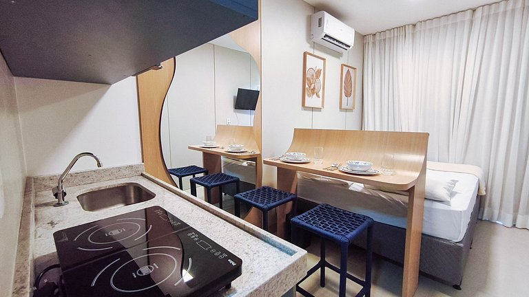 Studio p/ Casal | Perto da Vila Padre Arlindo(316)