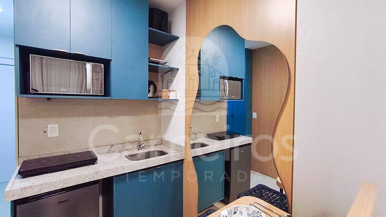 Studio | Terraza Beach | Perto da Vila Padre Arlindo (C16)