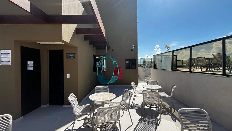 Tamandaré | Studio Vista Mar | Pé na Areia (B06)