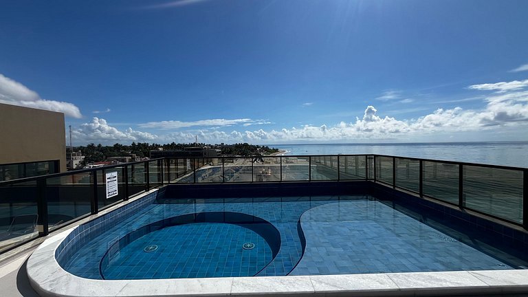 Tamandaré | Studio Vista Mar | Pé na Areia (B06)