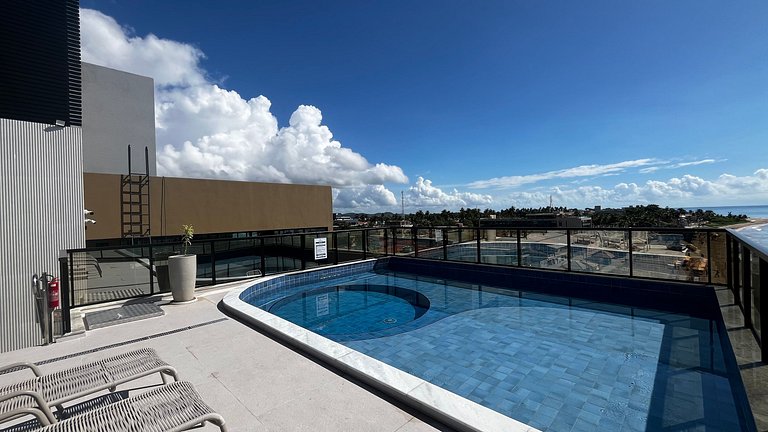 Tamandaré | Studio Vista Mar | Pé na Areia (B06)