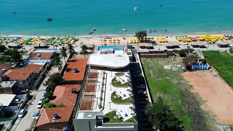 Flat no Açores - Pé na Areia de Tamandaré (B21)