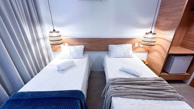 Bangalô c/ Piscina Privativa - 04 Suítes - Carneiros Atlânti