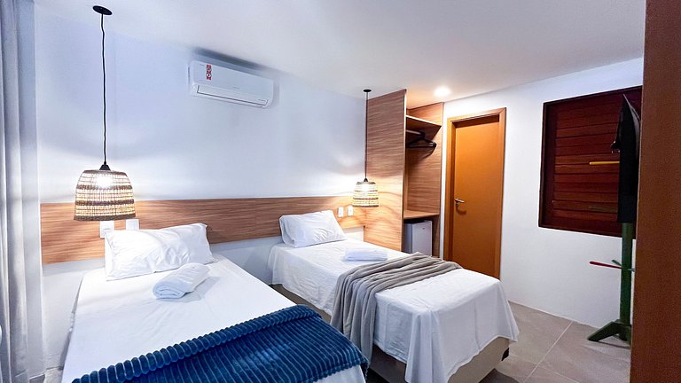 Praia dos Carneiros | Bangalô Frente Mar |4 suítes