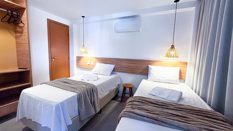 Praia dos Carneiros | Bangalô Frente Mar |4 suítes