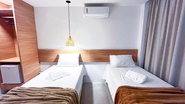 Bangalô c/ Piscina Privativa - 04 Suítes - Carneiros Atlânti