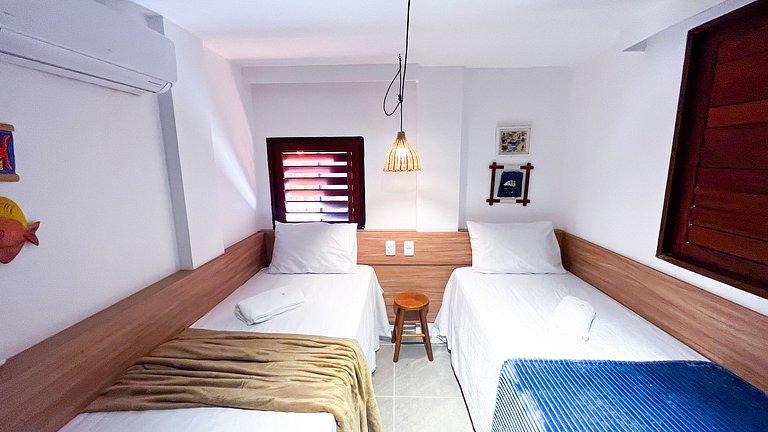 Praia dos Carneiros | Bangalô Frente Mar |4 suítes