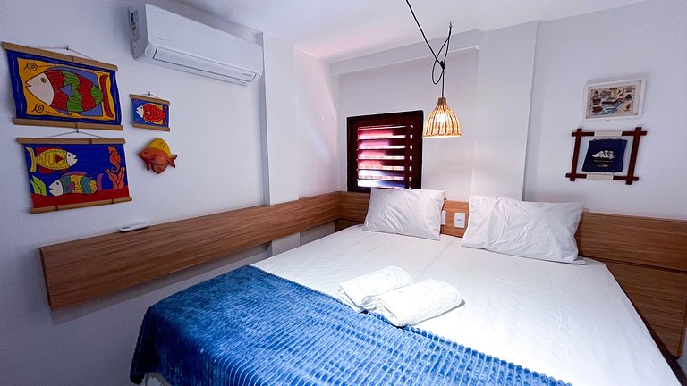 Bangalô c/ Piscina Privativa - 04 Suítes - Carneiros Atlânti