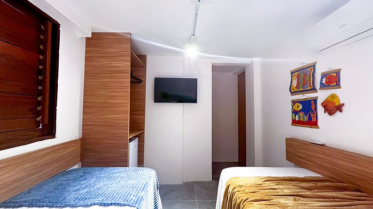 Praia dos Carneiros | Bangalô Frente Mar |4 suítes