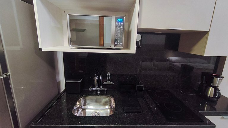 Studio no Carneiros Atlântico - Pé na areia - Melhor Localiz