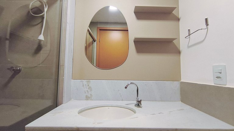 Carneiros | Studio Condomínio Pé na Areia (D113)