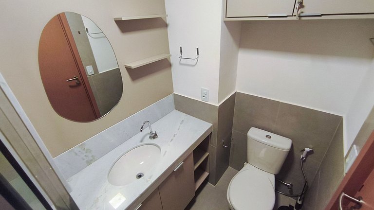 Carneiros | Studio Condomínio Pé na Areia (D113)