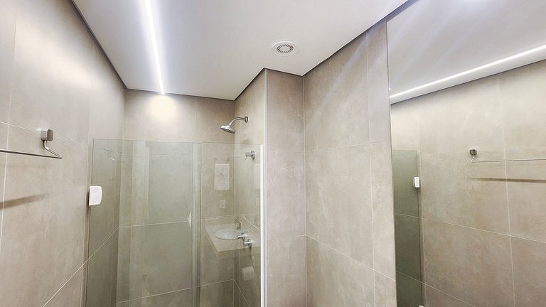 Studio em Resort | Vista Piscina (A06-3)