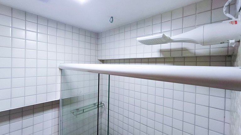 Flat com Varanda Gourmet | Resort (CBL B14-7)