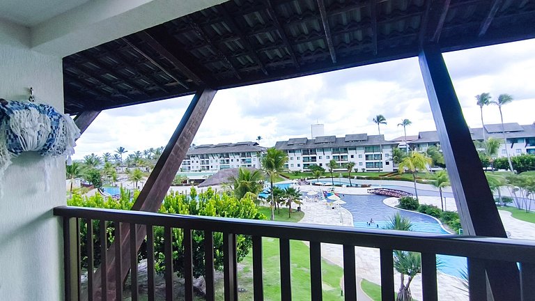 Flat com Varanda | Vista Piscina (E307)