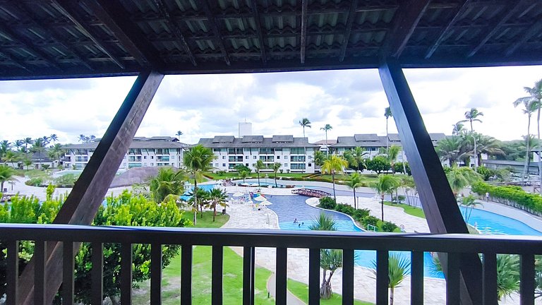 Flat com Varanda | Vista Piscina (E307)
