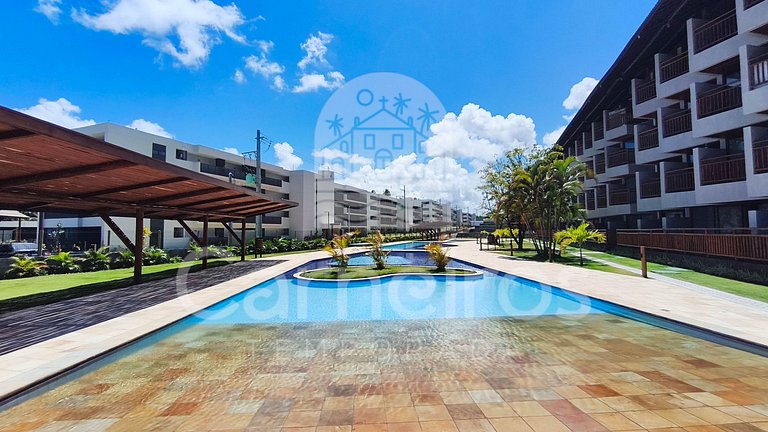 Carneiros | Studio Beira-Mar Vista Piscina (D131)