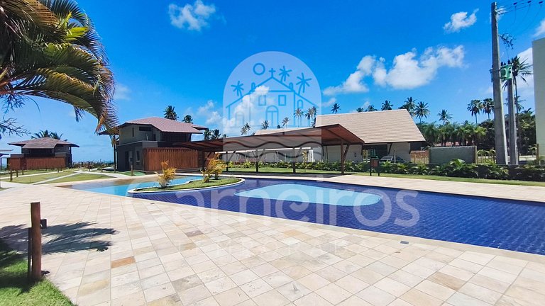 Carneiros | Studio Beira-Mar Vista Piscina (D131)