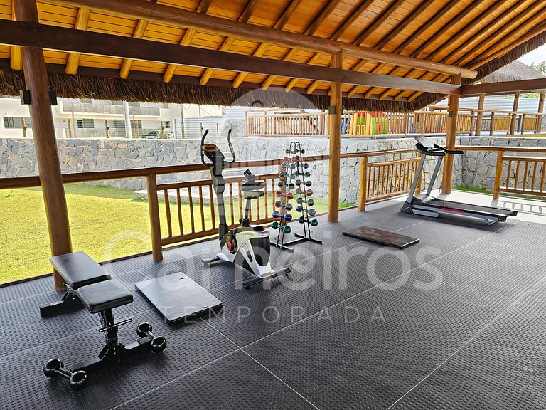 Carneiros | Studio Beira-Mar Vista Piscina (D131)