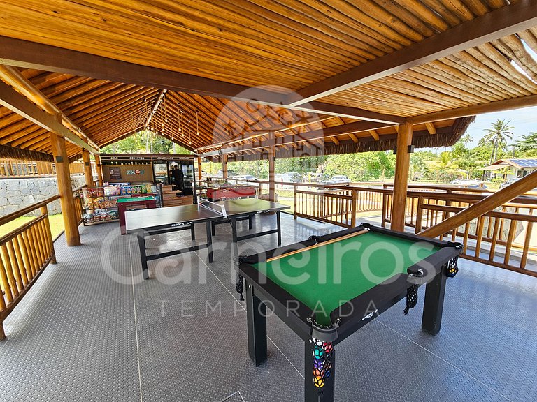 Carneiros | Studio Beira-Mar Vista Piscina (D131)