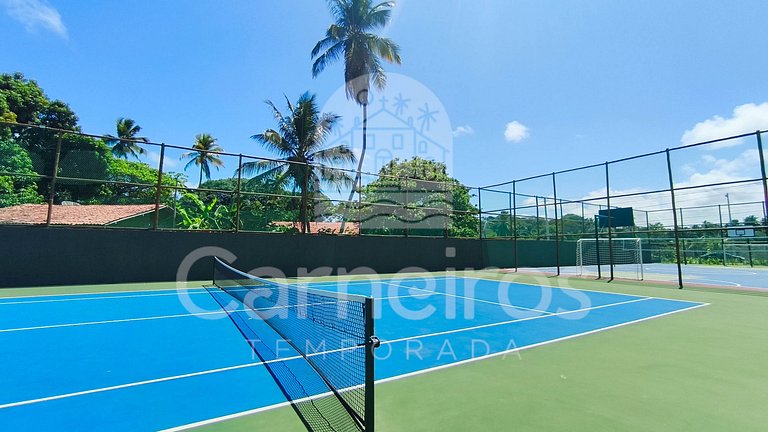 Carneiros | Varanda Gourmet e Vista Piscina(C08-5)