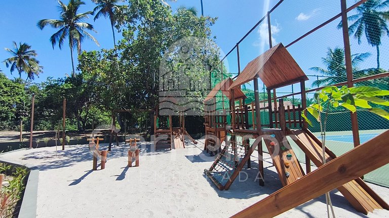 Carneiros | Varanda Gourmet e Vista Piscina(C08-5)