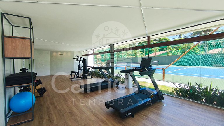 Carneiros | Varanda Gourmet e Vista Piscina(C08-5)