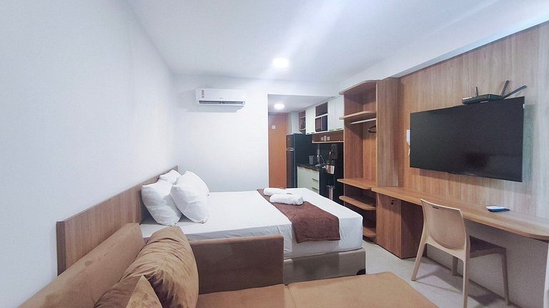Carneiros Atlântico | Studio Perto da Praia (D120)