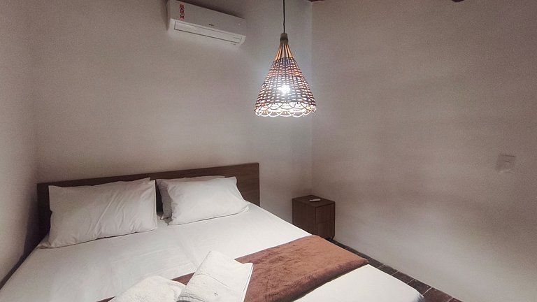 Carneiros | Flat Beira-mar Completo (D323)
