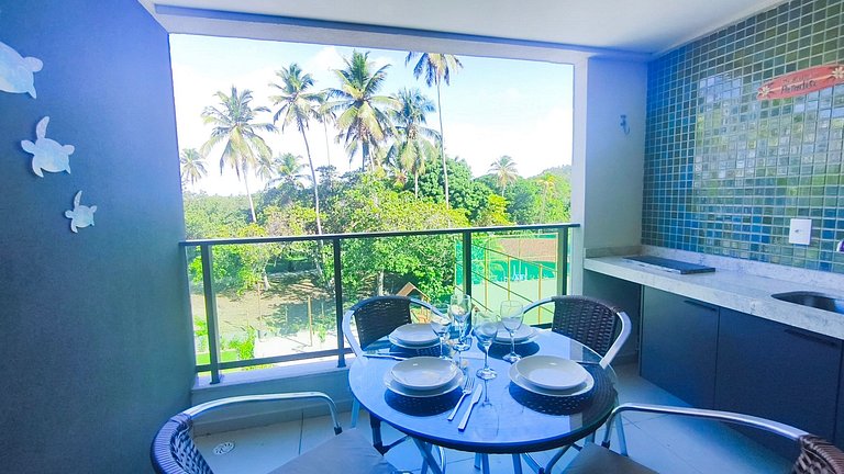 Carneiros | Studio Vista Piscina |Beira-Mar(C09-5)