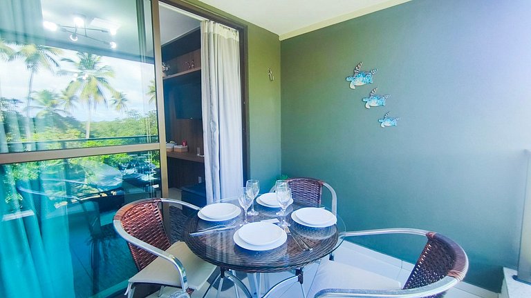 Carneiros | Studio Vista Piscina |Beira-Mar(C09-5)