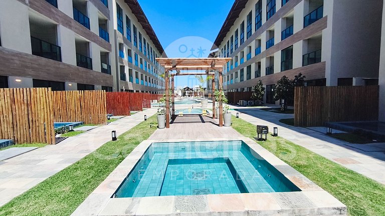 Carneiros | Studio com Jacuzzi Privativa (X03-4)